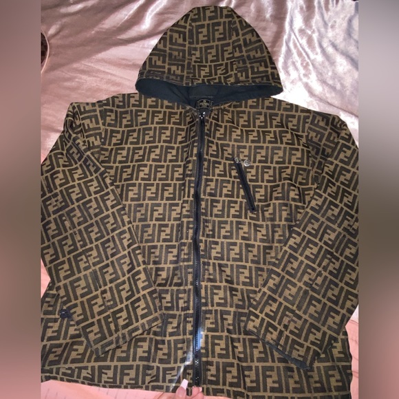 Authentic Fendi Zucca Jacket Vintaged FF Monogram - Picture 2 of 9